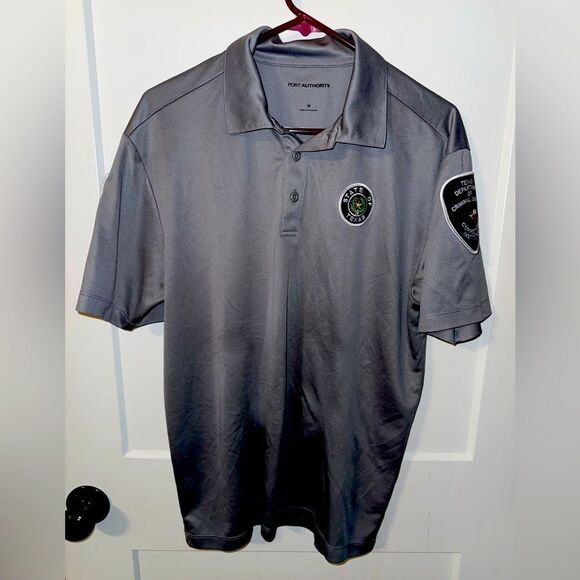 PORT  ATHORITY BRAND  MENS CRIMINAL JUSTICE SHIRT - Picture 1 of 6